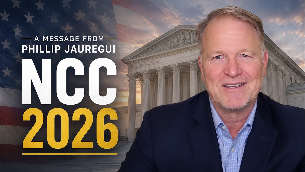 A Message from Phillip Jauregui – National Consecration of Our Courts 2026